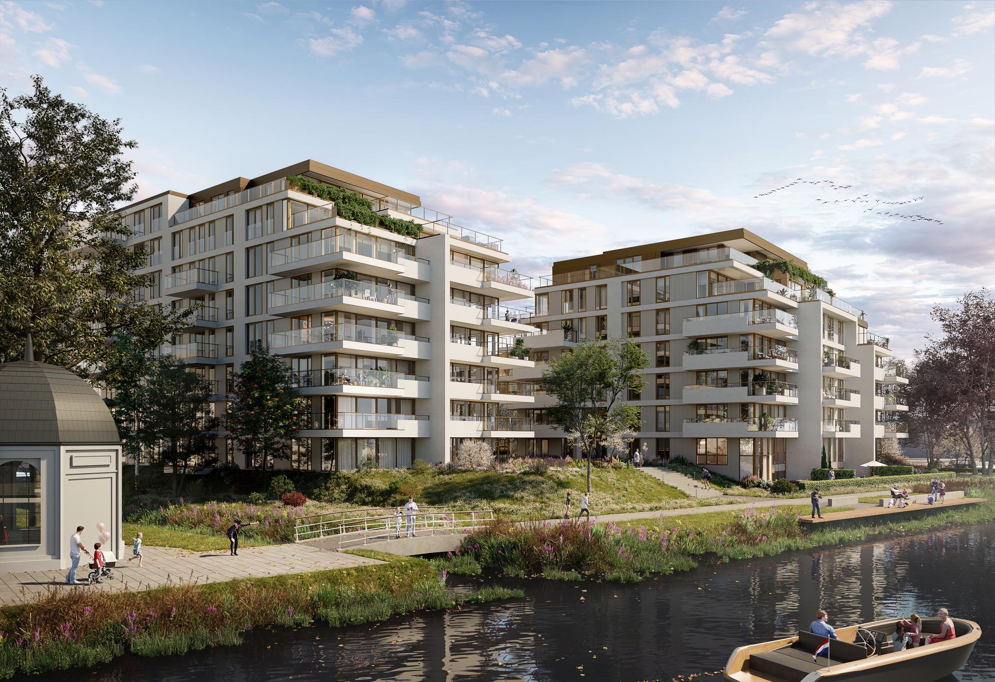 2 kamer appartementen Triadome Leidschendam